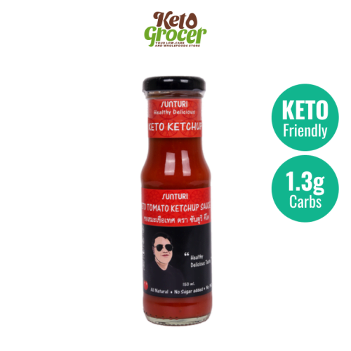 Keto Tomato Ketchup 150ml HALAL Ketogrocer Malaysia