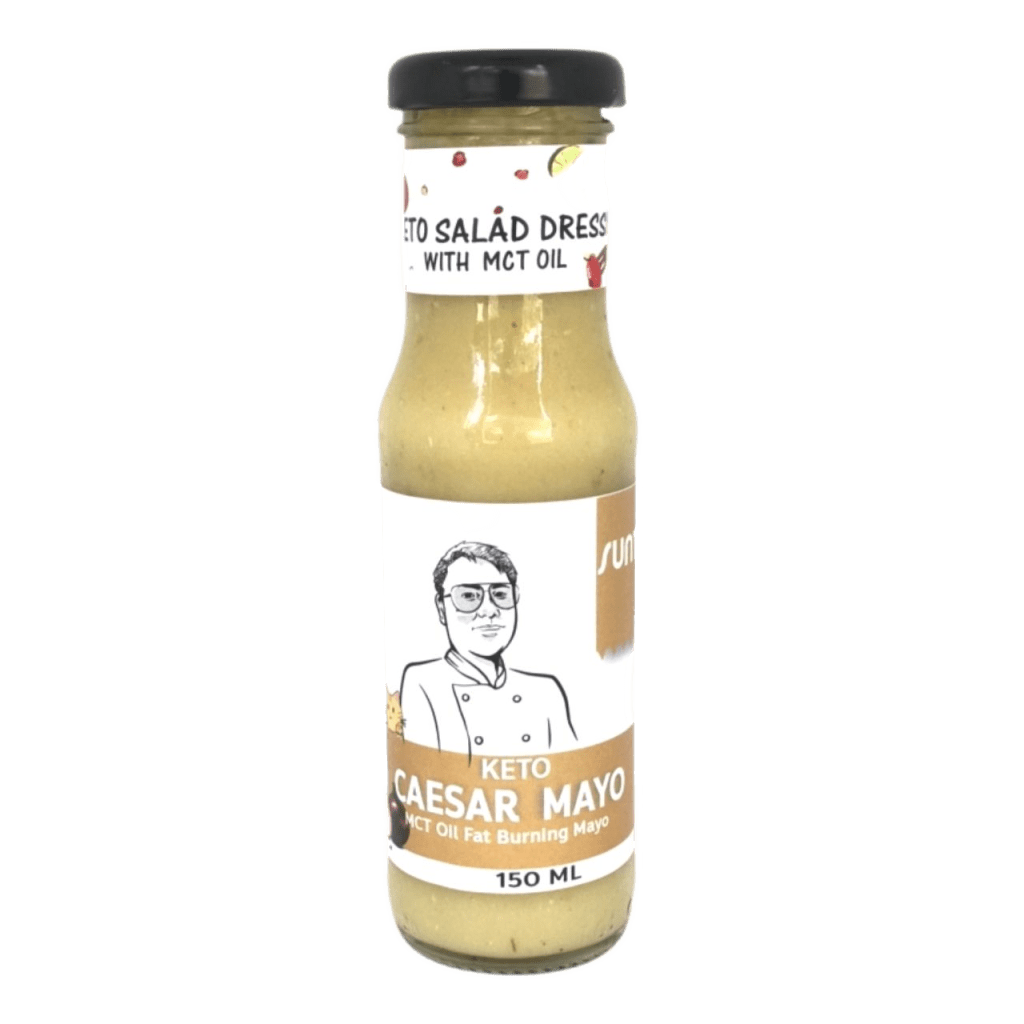 Keto Caesar Salad Dressing with MCT Oil 150ml Ketogrocer Malaysia