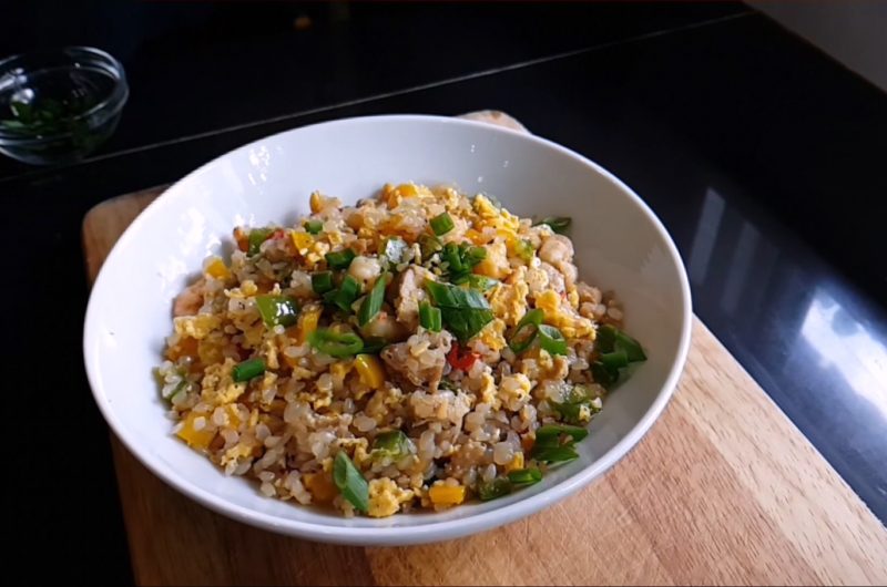 10 Minute Low Carb Fried Rice