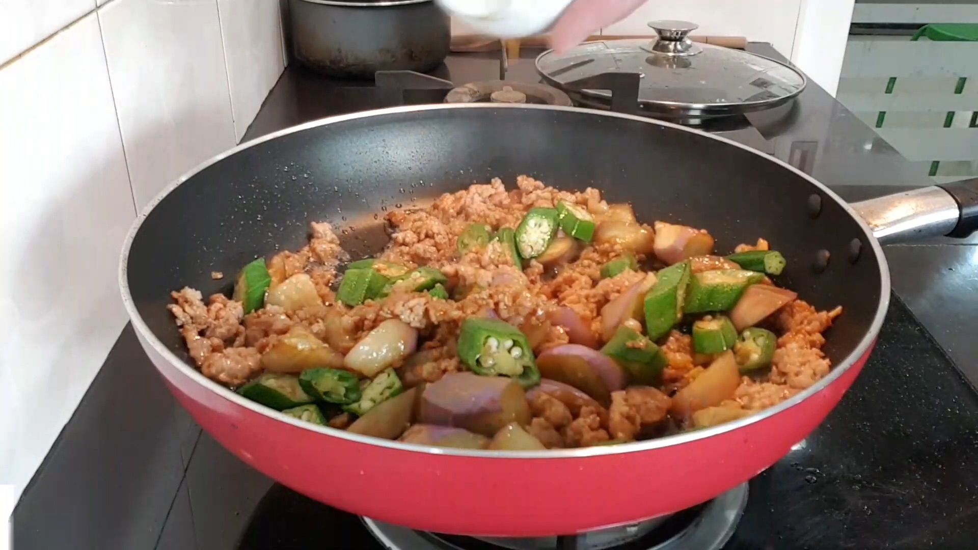 Keto Okra And Eggplant Stir Fry Recipe Ketogrocer Malaysia