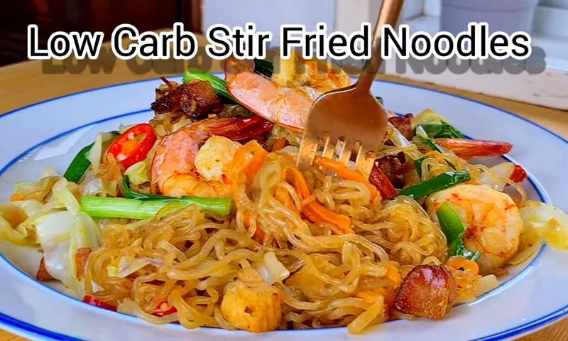 Low Carb Stir-Fried Noodles