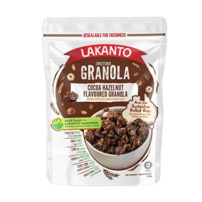 LAKANTO Granola HALAL Cocoa Hazelnut Perisa 200G