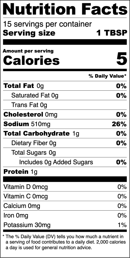 First Health Teriyaki Sauce                          Keto HALAL 200ml                                                    生酮低碳 日式照烧酱 Nutrition Facts